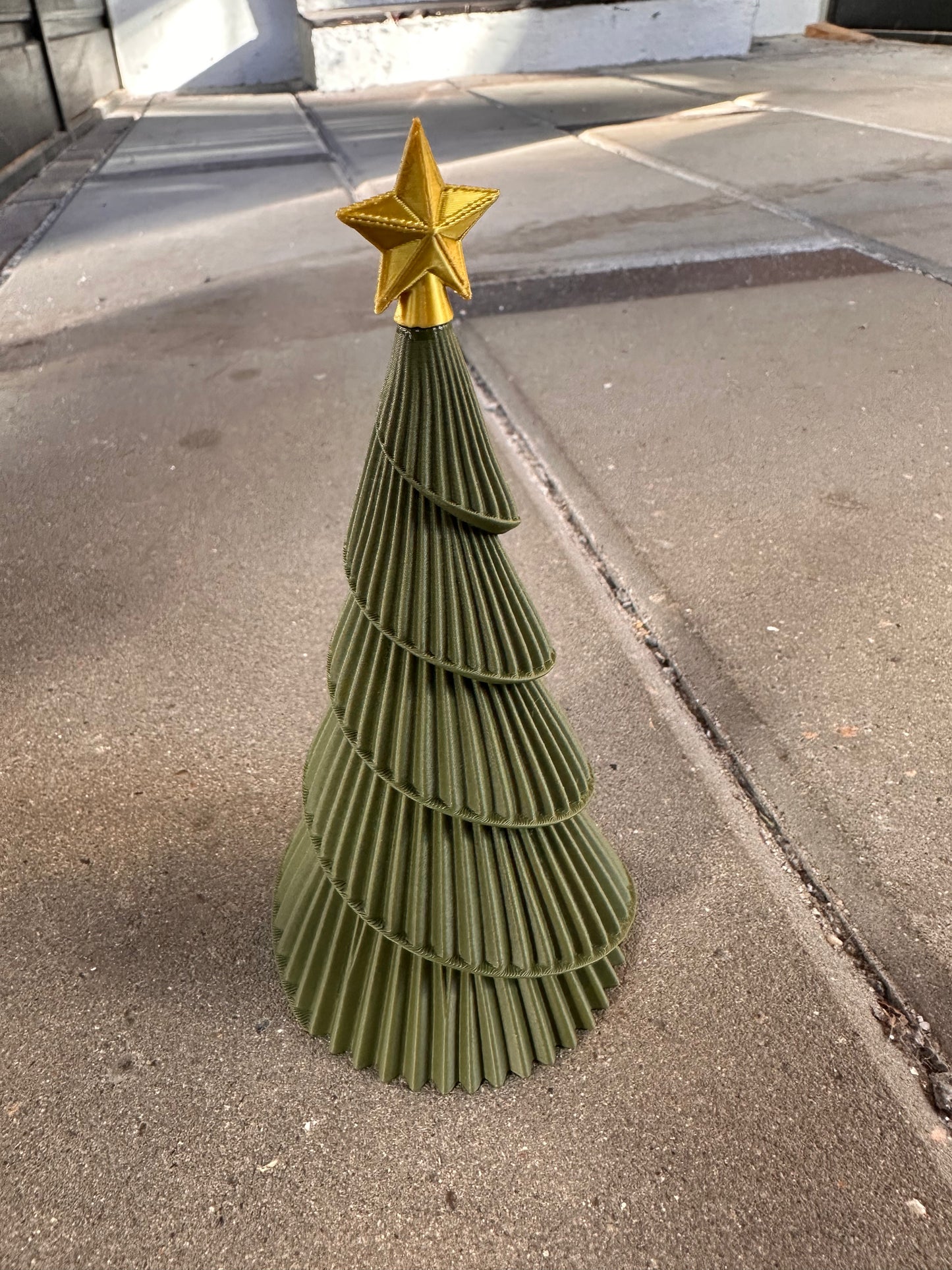 Juletræ med stjerne