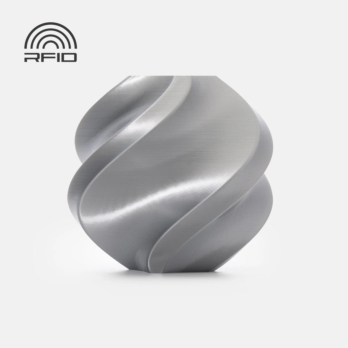 Bambu Lab - PLA Silk+ - Silver - Refill