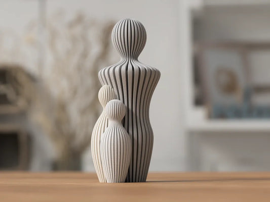 Fars dag skulptur