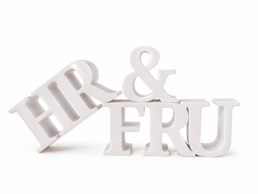 HR & FRU bogstaver