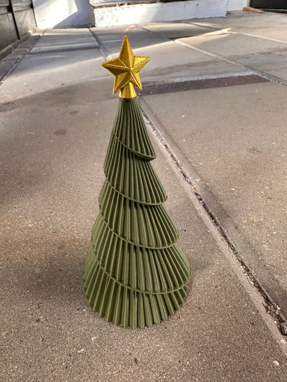 Juletræ med stjerne