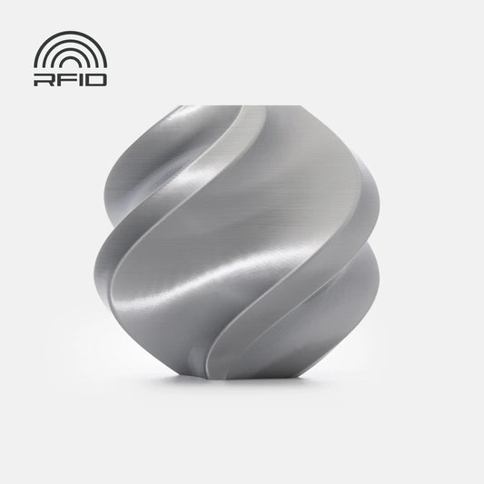 Bambu Lab - PLA Silk+ - Silver - Refill